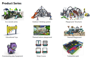 WPC grand paysage aire de jeux extérieure thème de la nature éco-bois installation de <span class=keywords><strong>loisirs</strong></span> pour les enfants à jouer - Product Image 3
