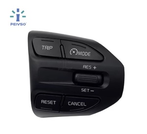 PEIVSO Interruptor de Control del Volante Lado Derecho de Alta Calidad para Kia K2 Rio, Botón Multifunción OEM 96720-H8020/96720-G6010 - Product Image 1