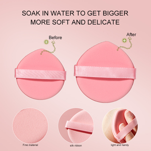 LMLTOP Factory Direct Éponge Cosmétique Épaisse et Douce Double Usage (Sèche et Humide) pour Poudre et <span class=keywords><strong>Fond</strong></span> <span class=keywords><strong>de</strong></span> <span class=keywords><strong>Teint</strong></span> Rose, Éponge <span class=keywords><strong>de</strong></span> Maquillage Moelleuse Effet Coussin d'Air - Product Image 6