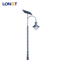 Lampadaire solaire LED galvanisé à chaud IP65 30W avec lumière du jour 6000K, garantie 5 ans, pièces détachées pour routes