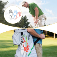 Support de séchage pour gants de golf en plastique - Modèle ZW635 - Emballage personnalisable - Accessoire de golf essentiel