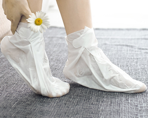 Calcetines Mascarilla Veganos OEM para el Cuidado de los Pies, Sin Desprendimiento, Hidratantes con Urea, Miel, Aceite de Argán y Ácido Hialurónico - Product Image 2