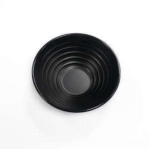 Bols en mélamine de Style <span class=keywords><strong>japonais</strong></span> givré en plastique noir de haute qualité de 7.5/8/8 pouces Technique personnalisée bol de nouilles Ramen - Product Image 6