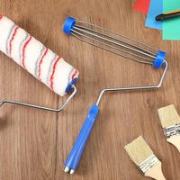 Outils à main de construction de cages à 4 fils de 9 pouces, 4 pouces, 7 pouces, décoration murale, cadre de rouleau à peinture personnalisable, OEM et rechargeable
