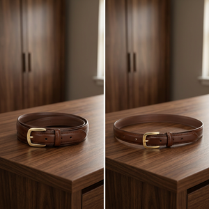 Fabricant de ceintures en cuir véritable de qualité supérieure pour hommes, vente en gros par Divine International - Product Image 2