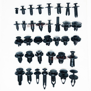 Clips de pare-chocs automobiles Shuangxuan, boulons d'expansion, rivets traversants, attaches universelles en plastique pour carrosserie de voiture, modèle RT - Product Image 2
