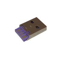 Cable de Datos USB de Alta Corriente 5A con Conector USB-A Macho Metálico, Almohadilla Reforzada y Núcleo de Goma Morado, Directo de Fábrica ZX