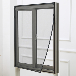 Buena transpirabilidad Ventana de pantalla invisible Malla de insectos de fibra de vidrio de alta calidad Puerta a prueba de mosquitos Mosquitera Red enrollable - Product Image 3