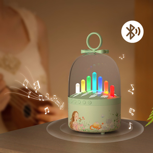 Âm nhạc nhịp điệu bầu không khí ánh sáng ban đêm TF Thẻ Loa ngoài trời sáng tạo đa chức năng 3D BT Loa - Product Image 2