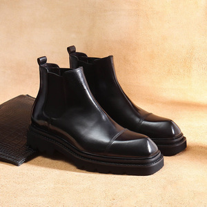 Nouvelle Tendance – Mocassins Homme en Cuir Véritable Brillant, Style Britannique Sportif Décontracté, Légers, Antidérapants et Isolants pour l'Automne - Product Image 6