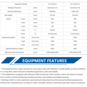 Sichere und zuverlässige Leicht legierung produkte Schweißen C-Typ Metall-Reib rühr schweiß gerät Maschine - Product Image 4