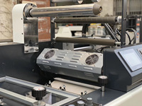Machine à plastifier le papier semi-automatique à entraînement hydraulique de haute précision 540Y (avec gaufrage) pour l'alimentation et le textile