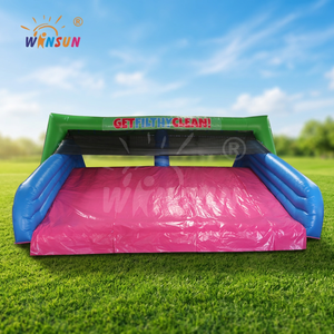 WINSUN <b>Inflatable</b> Products Slide <b>Game</b> <b>Inflatable</b> Muddy Run <b>Inflatable</b> Obstacle Course - Product Image 1