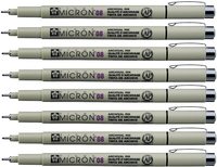 Sakura professionnel Micro stylo dessin aiguille stylo 12 différents marqueurs de pointe emballage en vrac pour croquis