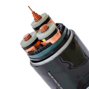 Câble d'alimentation blindé haute tension isolé XLPE à âme en cuivre pour applications industrielles sur les réseaux électriques et les postes de transformation - Product Image 3