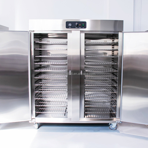 Электрический передвижной буфетный шкаф-тумба CE на 22 противня из нержавеющей стали для подогрева и хранения горячих блюд - Product Image 3