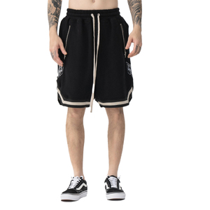 Shorts <span class=keywords><strong>de</strong></span> sport classiques personnalisés en polyester 100 % 230 g/m² pour hommes, tailles OEM et grandes tailles, shorts <span class=keywords><strong>de</strong></span> basketball pour hommes - Product Image 1
