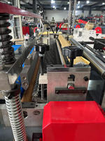 Machine de fabrication de sacs express à double canal pour le collage automatique et le scellement latéral des sacs