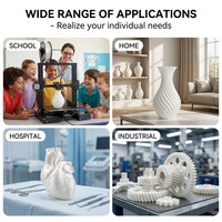 Filament plastique PLA soyeux doré brillant de 1,75 mm imprimé en 3D, haute résistance, température d'impression 200°C, fabriqué en Chine