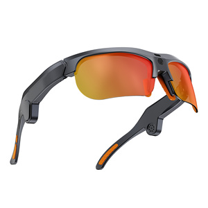 Lunettes de cyclisme extérieures V8 AI 13MP WiFi6 avec assistant vocal IA, traduction, enregistrement vidéo, contrôle tactile, 38g - Product Image 3