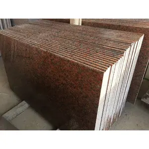 Wholesale Chinese Balmoral Maple Red Granite Natural Marble Stone Floor Stairs Polished Granite Slab