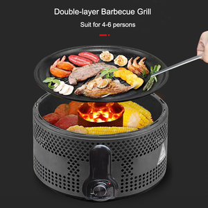 <span class=keywords><strong>Barbecue</strong></span> portable pour restaurant, intérieur/extérieur, au <span class=keywords><strong>charbon</strong></span> de bois, sans fumée, style coréen, pour la maison - Product Image 3