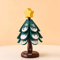 Tapis isolants pour arbre de Noël Meijian, pliables, écologiques, légers, en bois, anti-brûlure, pour casseroles