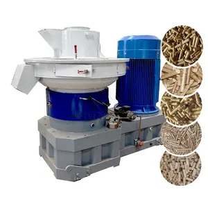 Hoge Capaciteit Hete Verkoop Biomassa Pellet Maken Machine Centrifugale Verticale Ring Sterven Biomassa Pellet Molen Apparatuur