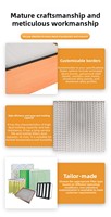 GUANLIN Ulpa U17 Industrial H13 H14 HEPA Filter Udara Filter Karbon Aktif Panel 24x48 Konstruksi Baru Tahan Lama Garansi 1 Tahun