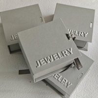Scatole per Gioielli Personalizzate con Logo, Stile Libro, per Set di Bracciali e Collane, Confezione Regalo con Chiusura Magnetica