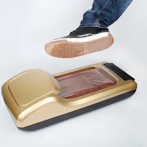 Epsilon Sepatu Bot Otomatis Terbaik, Mesin Dispenser Film Penutup Sepatu Bot Sanitasi Antiselip Dapat Diisi Ulang