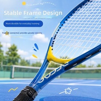 Raquettes de tennis portables légères en alliage d'aluminium et nylon pour enfants, avec poignée Penhold, pour l'entraînement en extérieur - Fournisseur direct