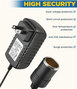 12V 2A DC chuyển đổi xe Thuốc lá nhẹ hơn ổ cắm Power adapter, xe Power Adapter chuyển đổi, cung cấp điện biến tần AC/DC chuyển đổi - Product Image 3