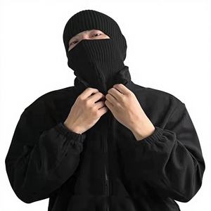 Balaclava en tricot pour homme, vente chaude, automne/hiver, protection contre le vent pour le cyclisme, masque de protection contre le froid - Product Image 2