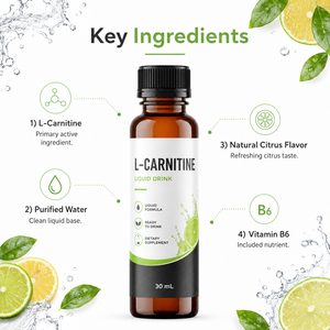 Suplemento Nutricional Líquido Oral Premium Nad 100 Cla 1000mg Acetil L-Carnitina Tartrato, Mejora la Inmunidad, Sin Lácteos - Product Image 3