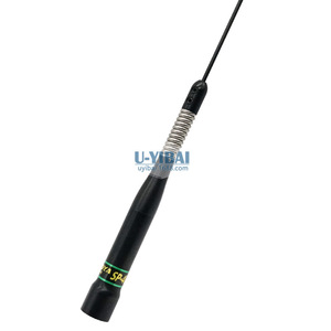 Antena de resorte para vehículo NAGOYA SP-40, antena de radio de alta ganancia de doble banda UV para uso en automóviles - Product Image 1