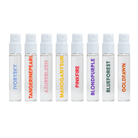 Flacons de parfum de marque personnalisée Flacon de 1.5ml 2ml 3ml Flacons Flacon avec impression Flacons de parfum Bouteille avec boîte