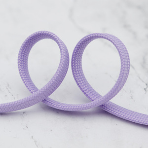 Corda Elastica Piatta Multifunzione in Cotone da 7mm-15mm, Larghezza 6mm, <span class=keywords><strong>Lacci</strong></span> per <span class=keywords><strong>Scarpe</strong></span> e Vestiti, Vendita all'Ingrosso - Product Image 2