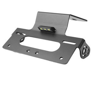 Waximoto Compatible con <span class=keywords><strong>CFmoto</strong></span> 650NK NKS <span class=keywords><strong>400NK</strong></span> NKS, Soporte de Matrícula de Aluminio, Eliminador de Guardabarros, Guardabarros Trasero, Garantía de 12 Meses - Product Image 4