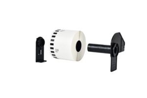 Rollo de etiquetas de transporte de papel autoadhesivo térmico blanco y negro de 62mm DK22205 Compatible con <span class=keywords><strong>impresora</strong></span> <span class=keywords><strong>Brother</strong></span> - Product Image 5