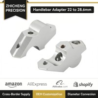 Adaptateur universel de guidon en aluminium CNC anodisé durable pour moto Husqvarna Dirt Bike Road