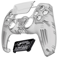 Coque de remplacement personnalisée EXtremeRate pour manette PS5, coque avant personnalisée, étuis de manette personnalisés