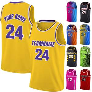Conjuntos de Camisetas de Baloncesto de Malla de Poliéster, Diseño Personalizado Impreso al por Mayor, Ropa Deportiva, Camisetas de Baloncesto Transpirables de Talla Grande - Product Image 4
