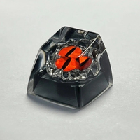 Keycaps en résine personnalisés Halloween, amusants, 3D, artisanat sur mesure, accessoires de clavier mécanique pour gaming, yeux maléfiques, DIY, MOQ
