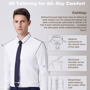 <span class=keywords><strong>Chemise</strong></span> de costume pour <span class=keywords><strong>homme</strong></span> OEM, coupe ajustée, en spandex, <span class=keywords><strong>chemise</strong></span> de luxe <span class=keywords><strong>bleu</strong></span> <span class=keywords><strong>ciel</strong></span>, col boutonné, manches longues, <span class=keywords><strong>chemise</strong></span> habillée pour styles contemporains - Product Image 5