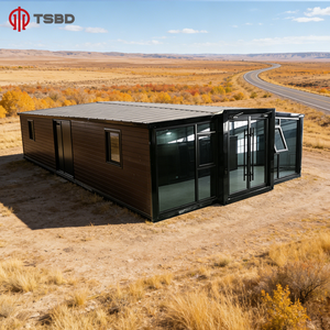 Direktverkauf 40ft 20ft Vorgefertigtes Luxus-Mobilcontainer-Haus Erweiterbar 2 <span class=keywords><strong>3</strong></span> 4 5 Schlafzimmer Vorgefertigte Villa Tragbares Zuhause - Product Image 1