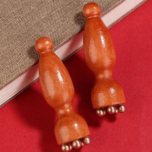 Fabrik-Anpassbare Logo Mini Natürliche Holz- und Bar-Roller für Augen- & Gesichtsmassage Hautpflege <span class=keywords><strong>Massage</strong></span> Guasha-Brett - Product Image 2