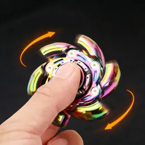 Divertente Fidget Spinner a Punta di Dito Open Armor, Giocattolo Antistress Multifunzione in Metallo CNC per Adulti (18+) e Persone con <span class=keywords><strong>Autismo</strong></span> - Product Image 6