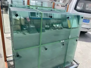 SafetyTempered LaminatedGlass Harga pintu dan kaca lensa Jendela produsen warna-warni kaca Tempered laminasi transparan