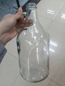 La mejor calidad original ámbar transparente 1L 4L <span class=keywords><strong>California</strong></span> copa <span class=keywords><strong>de</strong></span> vino Growler botella tarro con asa - Product Image 5